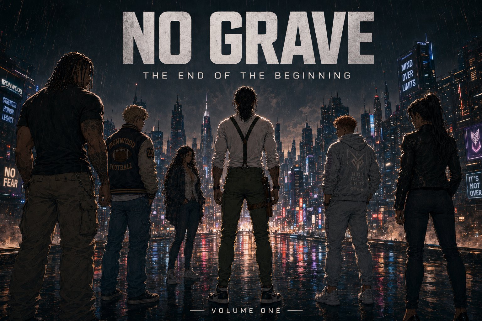 No Grave Volume One Cover — The Ninth Chamber